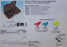 PISTOLA AMPACT CONECT.ROJ/AZ/AMAR Y MALETIN