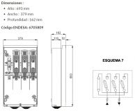CAJA G.P.BUC 400 A ESQ.7 T/2