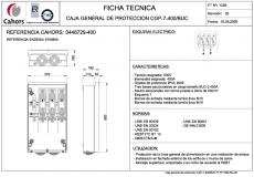 CAJA G.P.BUC 400 A ESQ.7 T/2