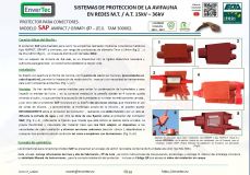 CUBRE AVIFAUNA CONECTOR AMPACT LA-30/56/110(1/6)