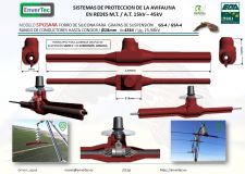 CUBRE AVIFAUNA SUSPENSION ARMADA GS4 45Kv(1/6)