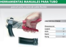 CORTA TUBO FLEXIBLE KTS-1632 HASTA 16-32mm