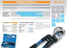 HT131-C PRENSA HIDRAULICA 13T.