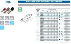 PUNTERA PKE-508 BLANCA 0,5mm L8(100)