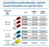 CONECTOR DES.BF-F608 HEMBRA AZUL(1,5-2,5mm)(100)