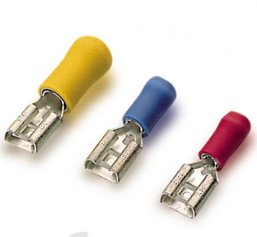 CONECTOR DES.GF-F608 HEMBRA AMARILLO(4-6mm)(100)
