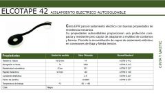 CINTA 62/42 AUTOVULCANIZ 0.76 X 19 X 9M