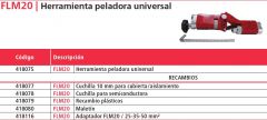 PELADORA FLM20 P/CUBIERTA/SEMIC/ 20/30KV