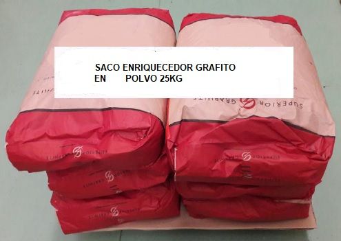 SACO ENRIQUECEDOR GRAFITO 25KG