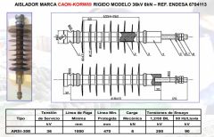 AISLADOR RIGIDO 36Kv ARSI-30-E(1/3)