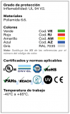 BRIDA BLANCA 200 X 4,8 100U.