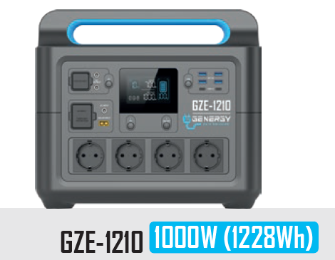 GENERADOR GZE1210 1228Wh 34x36x22cm