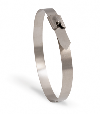 BRIDA INOX 200X4,6mm(100) METALICA
