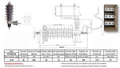 AUTOV.PARARR.30KV 10KA POLIMERICA