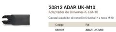 ADAPTADOR PERTIGA UNIV.METALICO HEMBRA M10