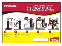 CARTEL 5 REGLAS DE ORO 420X297