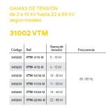 DETECTOR ELECT.EXT.INT.VTM-22-66KV OPTICO/ACUSTICO