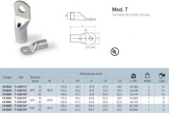 TERM.TUBO 630mm M20 CU(1/5)