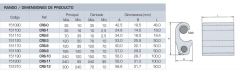 PETACA COMP.AL.P.120/240 D.70/150(1/40)