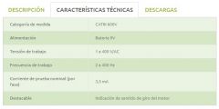 INDICADOR SENT.FASES KSFG-01 CAT.III 600V