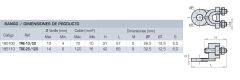 TERM.P/VARILLA C25-120 90º M12(1/20)