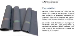 ALFOMBRILLA AISL.CL3 1X1X0.03mm(1)